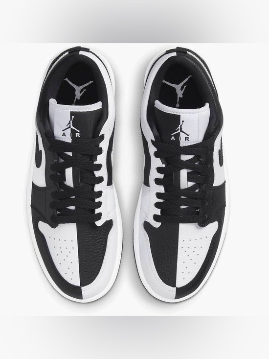 Nike Shoes - Nike Air Jordan 1 Low SE Homage Split White/ Black-size 8 women’s like new